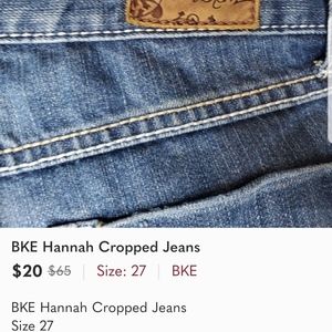 BKE Hannah Cropped Jeans